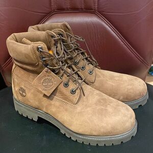 Brown Timberland boots